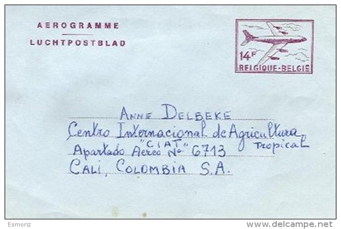 BELGIUM, 1950s, Postal Stationery - Aerogrammi