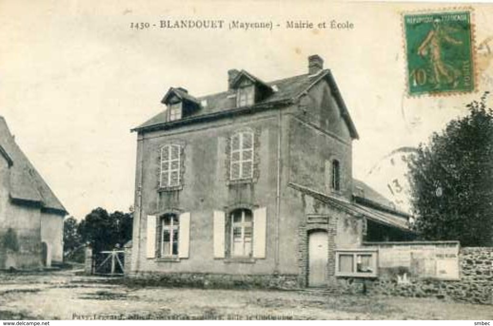 BLANDOUET Mairie Et école - Autres & Non Classés