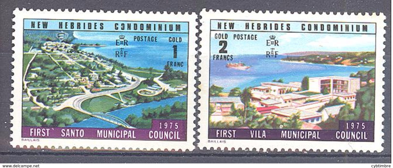 Nouvelles Hebrides:Yvert N° 436/437**; MNH - Nuevos