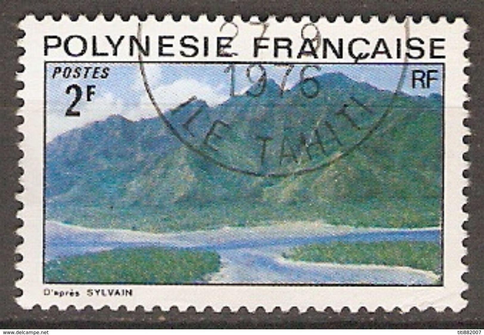 POLYNESIE  Française    -  1974 .  Y&T N° 97 Oblitéré . - Oblitérés