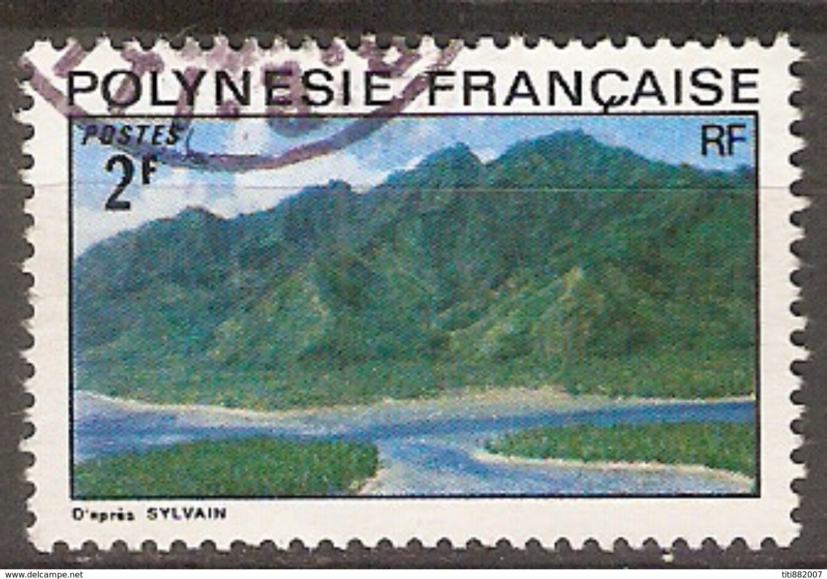 POLYNESIE  Française    -  1974 .  Y&T N° 97 Oblitéré . - Oblitérés