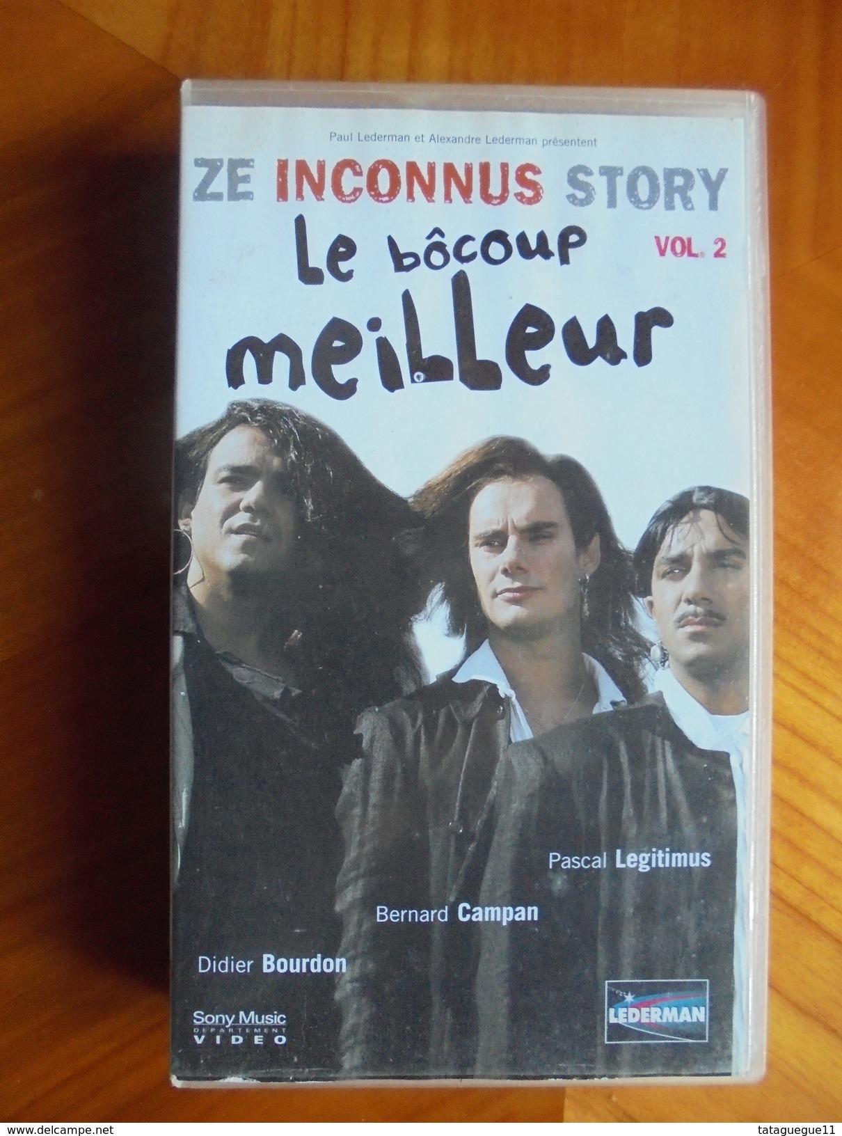 Ancien - Cassette Vidéo ZE INCONNUS STORY Vol. 2 Le Bôcoup Meilleur 2001 - Serie E Programmi TV