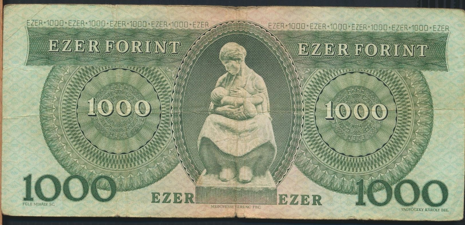 °°° HUNGARY - 1000 FORINT 1983 °°° - Ungheria