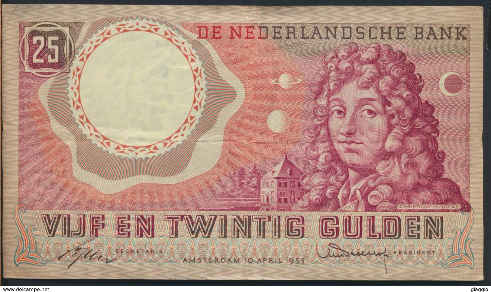 °°° NETHERLANDS - 25 GULDEN 1955 °°° - 25 Gulden