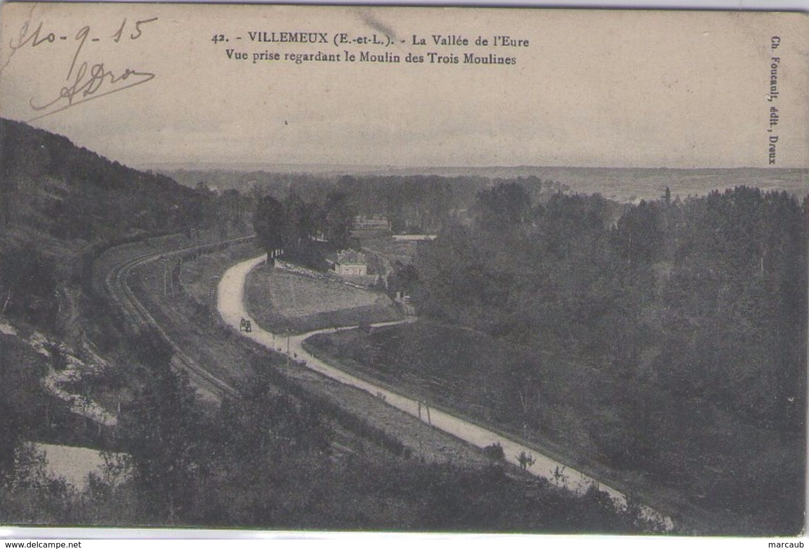 CPA 28 Eure Et Loir - VILLEMEUX - La Vallée De L'eure - Villemeux-sur-Eure