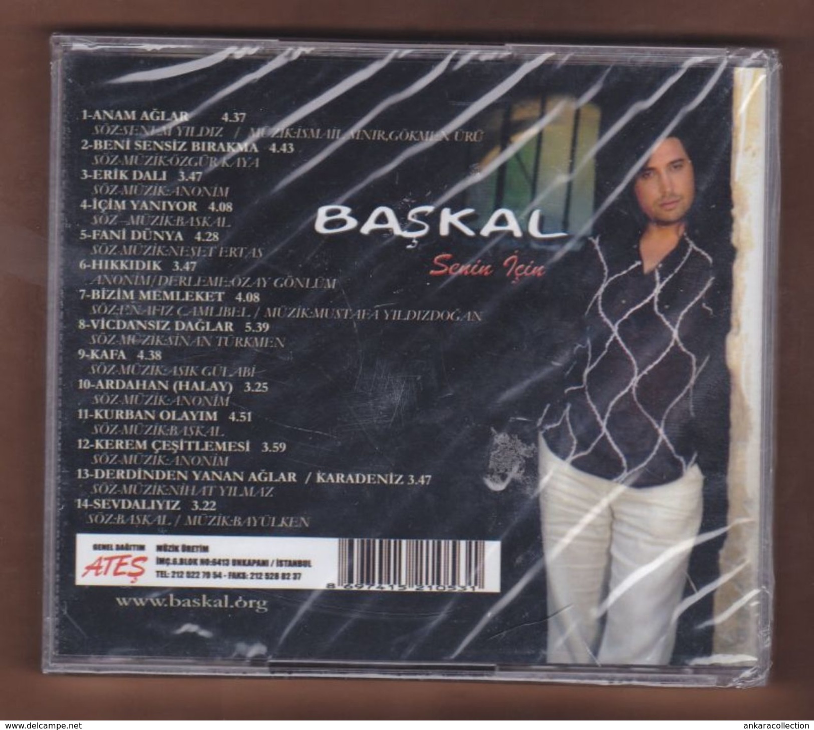 AC - BASKAL SENIN ICIN BRAND NEW TURKISH MUSIC CD - World Music