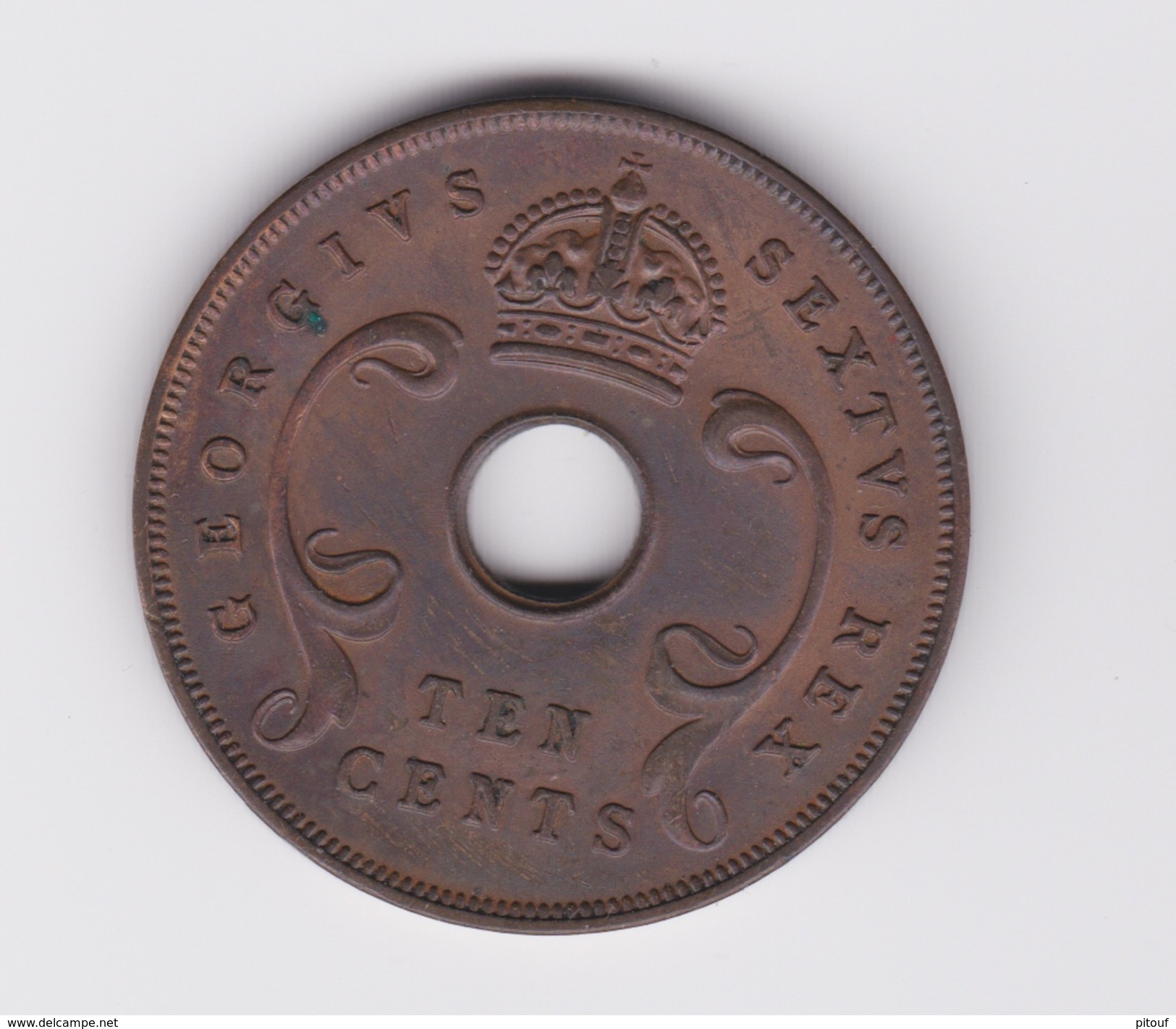10 Cents East Africa (Grande Bretagne)TTB 1951 - Colonia Británica