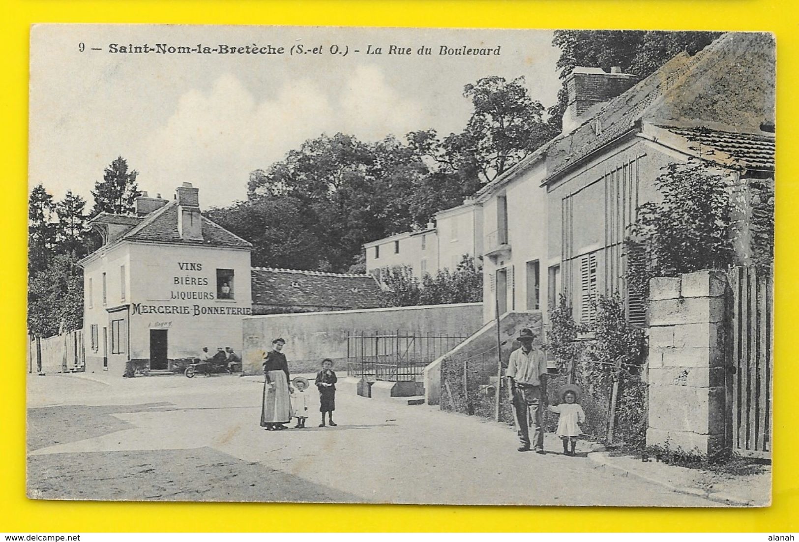 St NOM La BRETECHE La Rue Du Boulevard Commerce Bigny () Yvelines (78) - St. Nom La Breteche