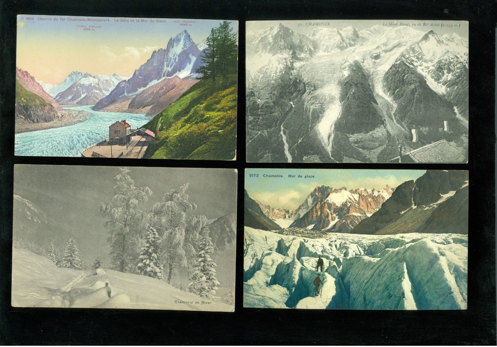 Lot de 60 cartes postales de France  Chamonix   Lot van 60 postkaarten van Frankrijk  Chamonix - 60 scans