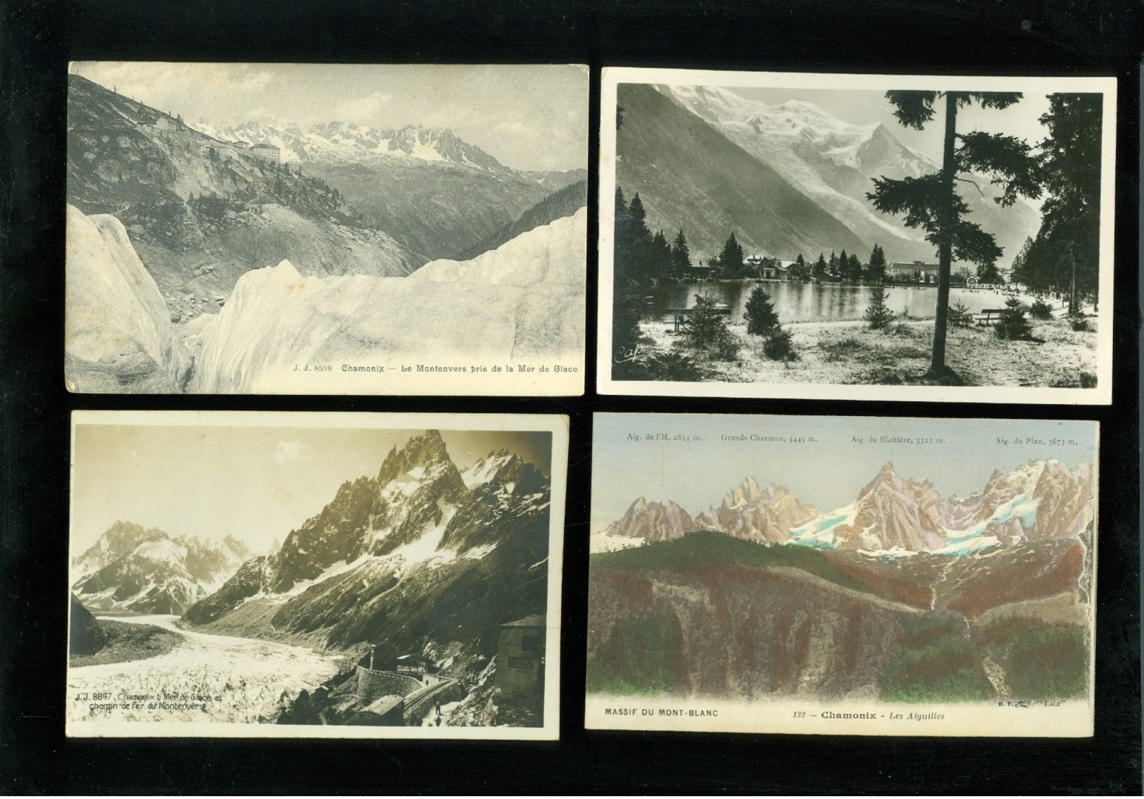 Lot de 60 cartes postales de France  Chamonix   Lot van 60 postkaarten van Frankrijk  Chamonix - 60 scans