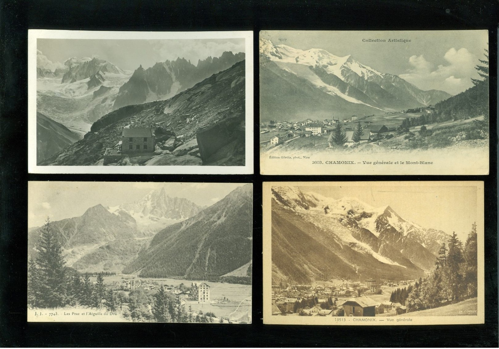 Lot de 60 cartes postales de France  Chamonix   Lot van 60 postkaarten van Frankrijk  Chamonix - 60 scans