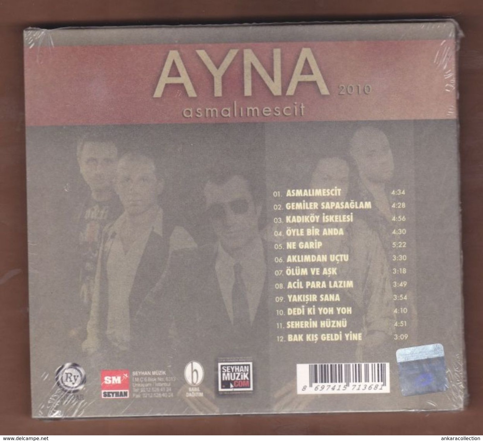 AC -  AYNA ASMALI MESCID BRAND NEW TURKISH MUSIC CD - World Music