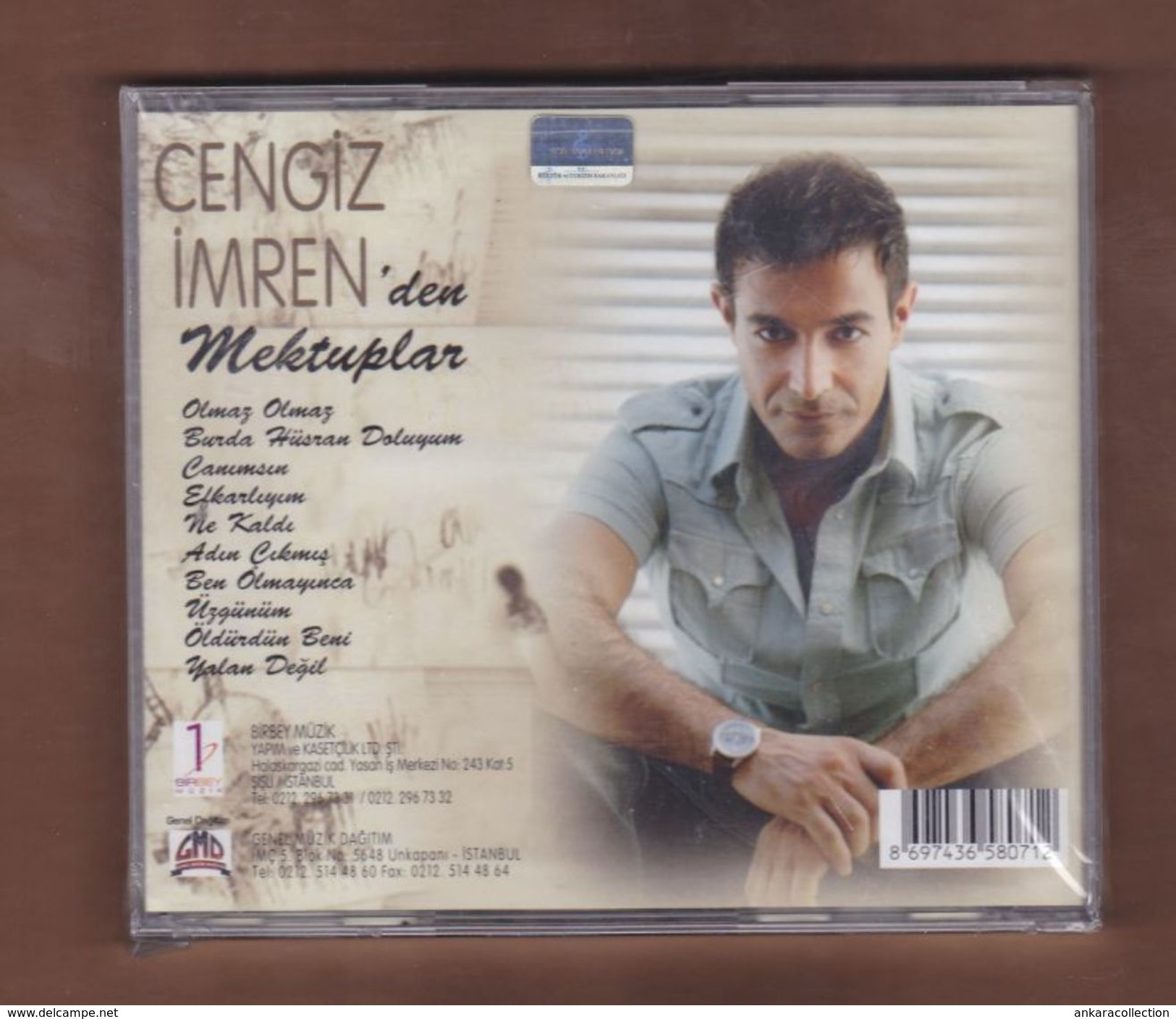 AC -  CENGIZ IMREN MEKTUPLAR BRAND NEW TURKISH MUSIC CD - World Music