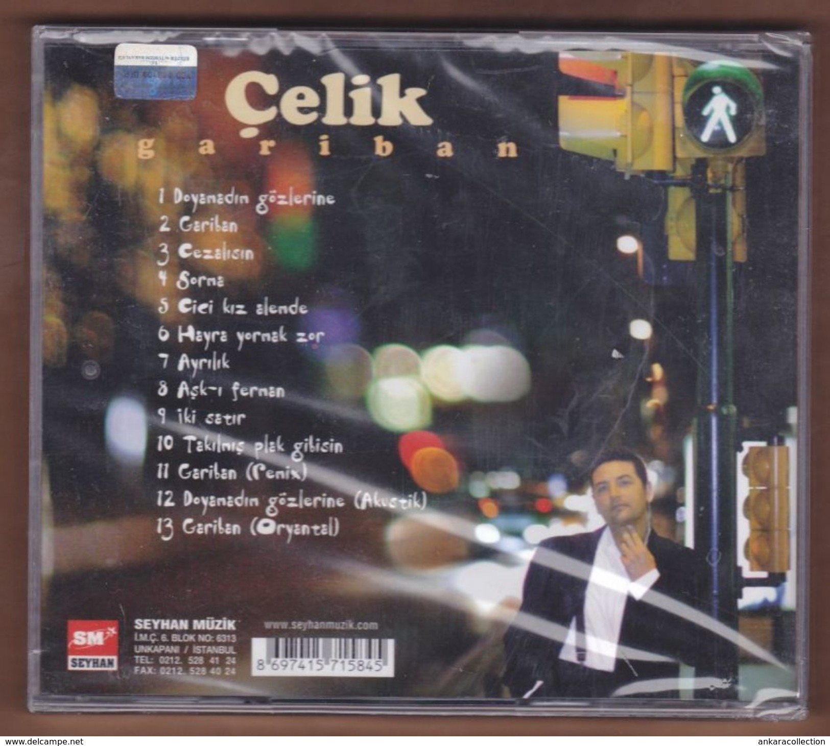 AC -  CELIK GARIBAN BRAND NEW TURKISH MUSIC CD - World Music