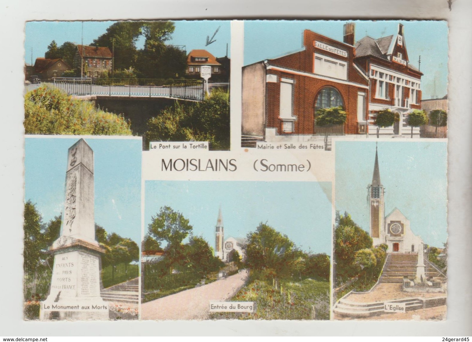 CPSM MOISLAINS (Somme) - 5 Vues - Moislains
