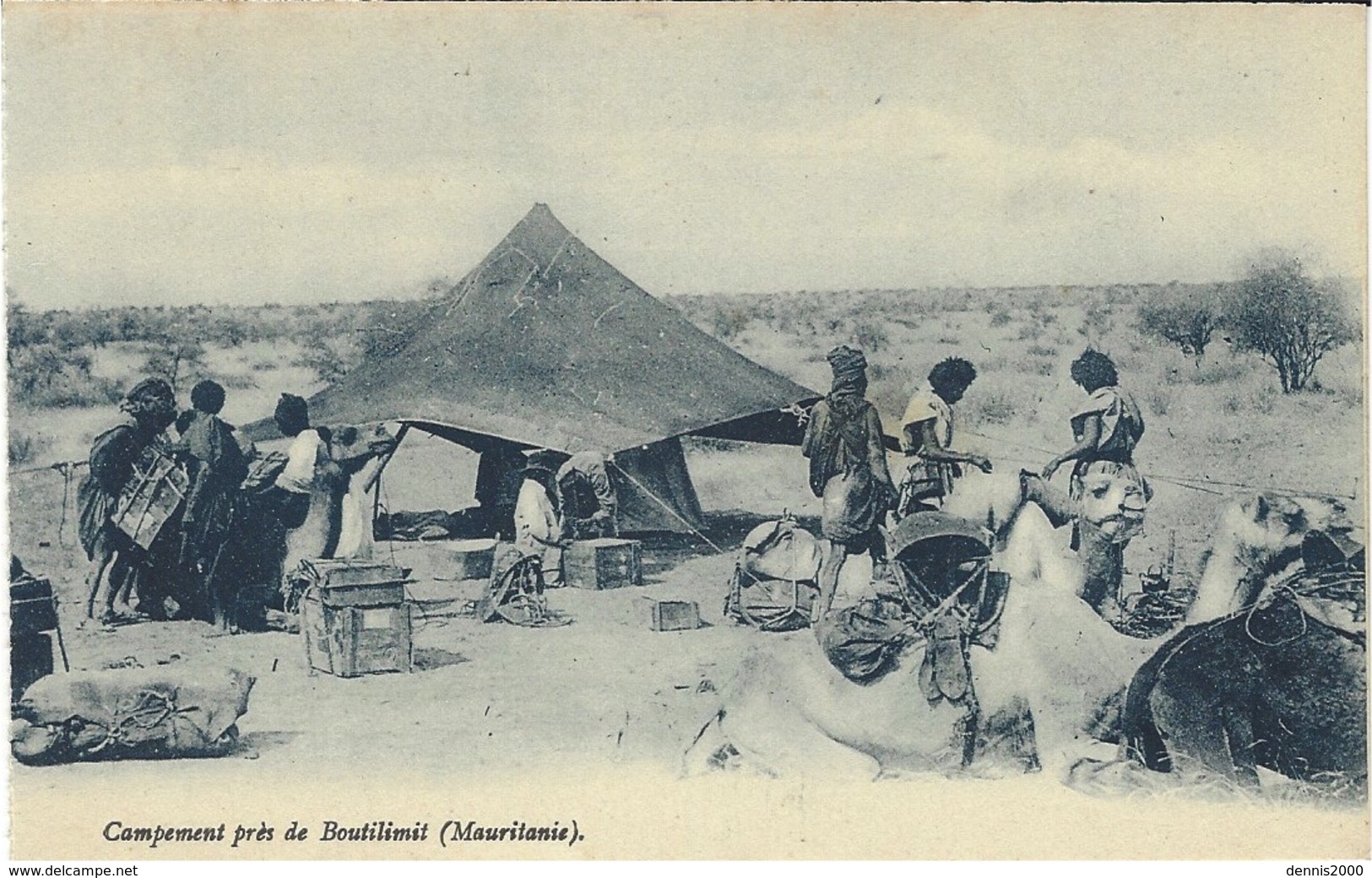 Campement Près De Boutilimit ( Mauritanie )  Ed. Lévy & Neurdein Réunis - Mauritania