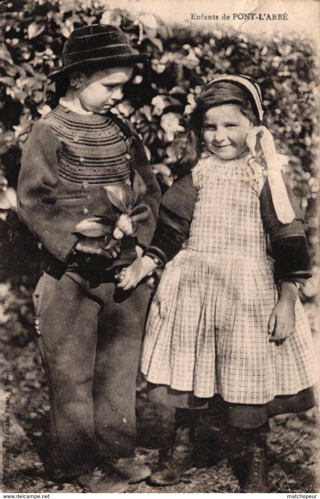 ENFANTS DE PONT L'ABBEE -29- - Pont L'Abbe