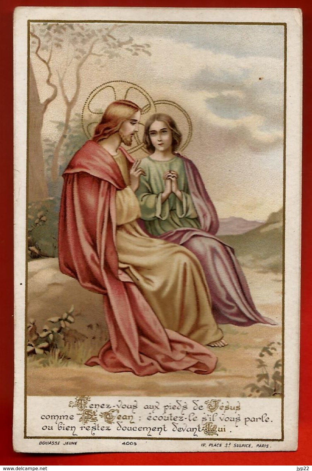 Image Pieuse Holy Card Venez Tous Aux Pieds De Jésus Saint Abandon - Ed Bouasse Jeune 4005 - 16-04-1910 - Andachtsbilder