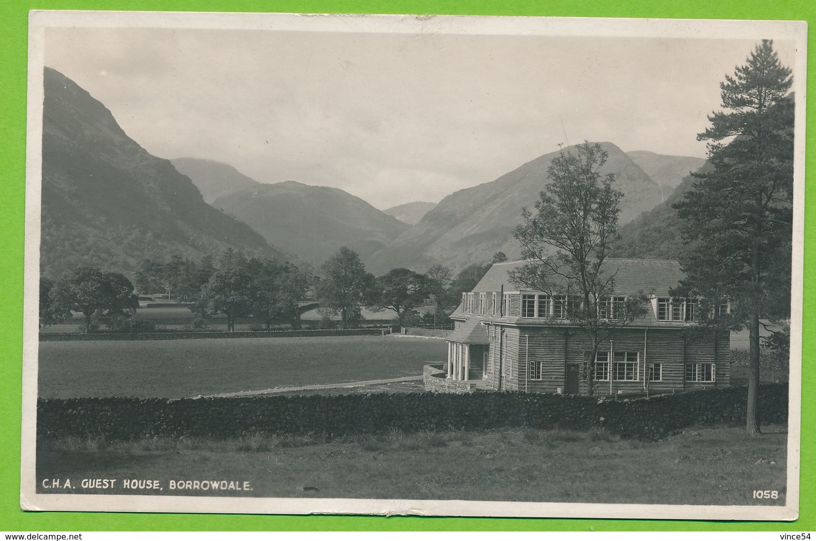 BORROWDALE - C.H.A. Guest House Real Photo - Borrowdale