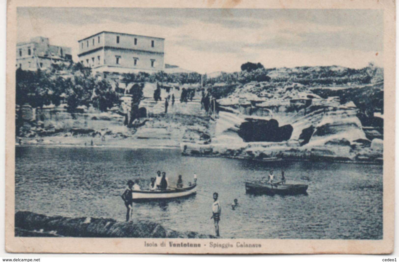 ISOLA DI VENTOTENE  SPIAGGIA CALANAVE - Altri & Non Classificati