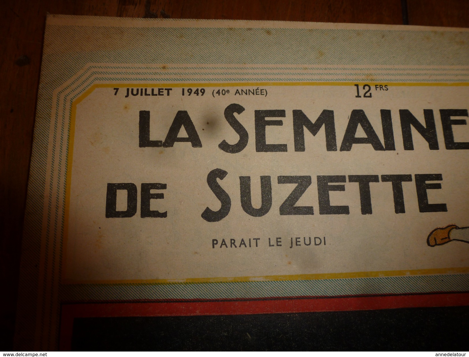 1949 LSDS (La Semaine De Suzette) :BROOKLYN Pépinière De Cantatrices;Roberto Benzi, Un Génie; Compère LOUP; Etc - La Semaine De Suzette