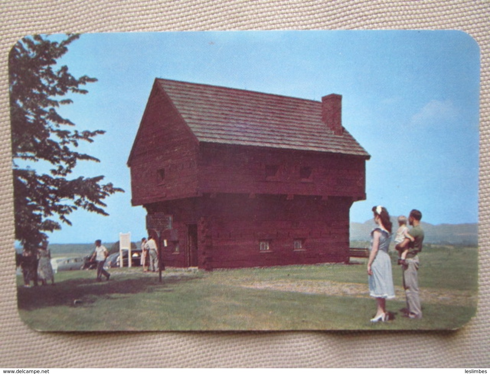 Blockhouse At Saratoga Battlefield In The Saratoga-Lake George Region, One Of New York State's 15 Vacationlands. - Saratoga Springs