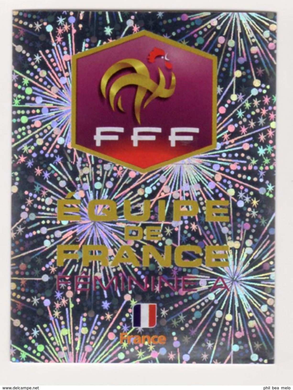 FOOT STICKERS PANINI FIFA WOMEN WORLD CUP 2011 GERMANY - EQUIPE DE FRANCE - LOT 17 STICKERS NEUFS - VOIR DESCRIPTION - French Edition