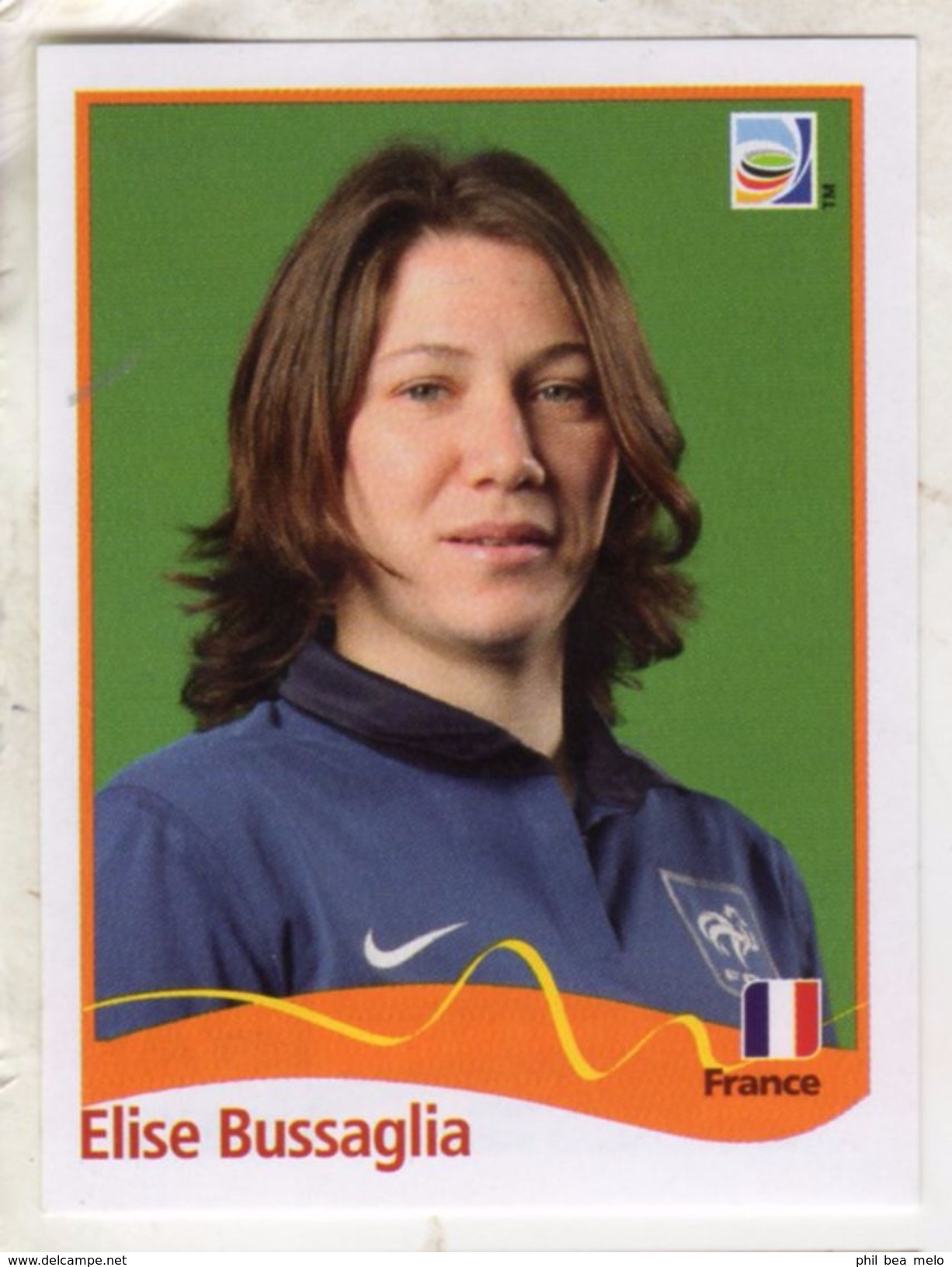 FOOT STICKERS PANINI FIFA WOMEN WORLD CUP 2011 GERMANY - EQUIPE DE FRANCE - LOT 17 STICKERS NEUFS - VOIR DESCRIPTION