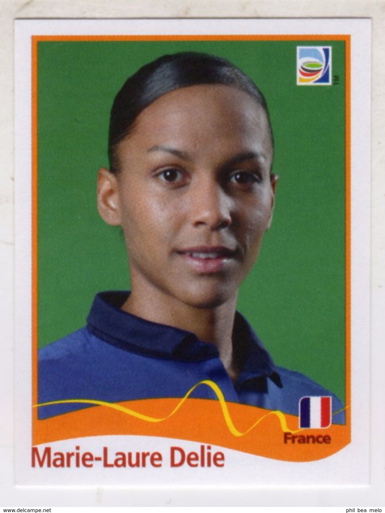 FOOT STICKERS PANINI FIFA WOMEN WORLD CUP 2011 GERMANY - EQUIPE DE FRANCE - LOT 17 STICKERS NEUFS - VOIR DESCRIPTION