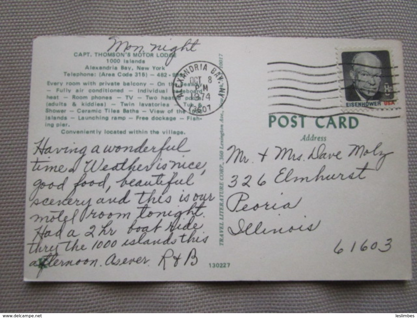 Capt. Thomson's Motor Lodge, 1000 Islands, Alexandria Bay. Every Room With Private Balcony, Fully Air Conditioned..... - Sonstige & Ohne Zuordnung