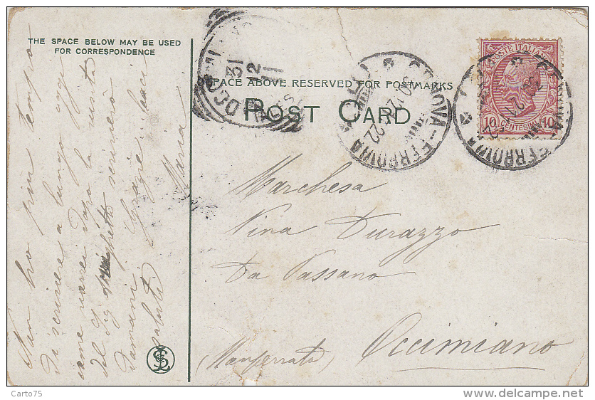 Philipines - Mindanao - View Of The Cotabato - Postmarked Genova 1911 - Philippines