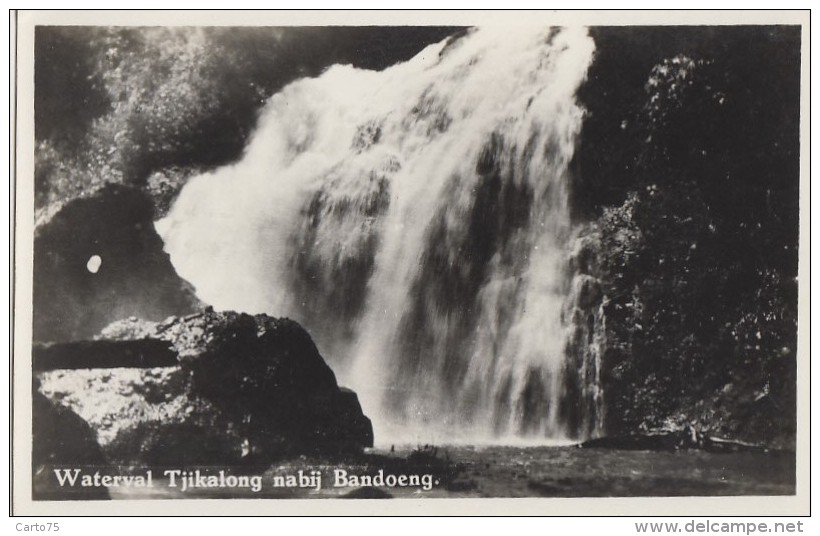 Indonésie - Indonesia - Waterval Tjikalong Nabij Bandoeng - Chutes D'eau Cascade - Indonesia