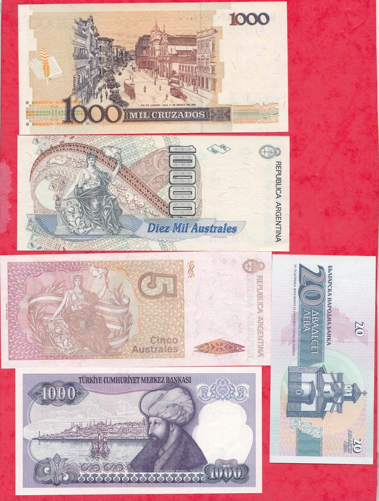 Pays Du Monde 10 Billets EN UNC Lot N °323 - Lots & Kiloware - Banknotes