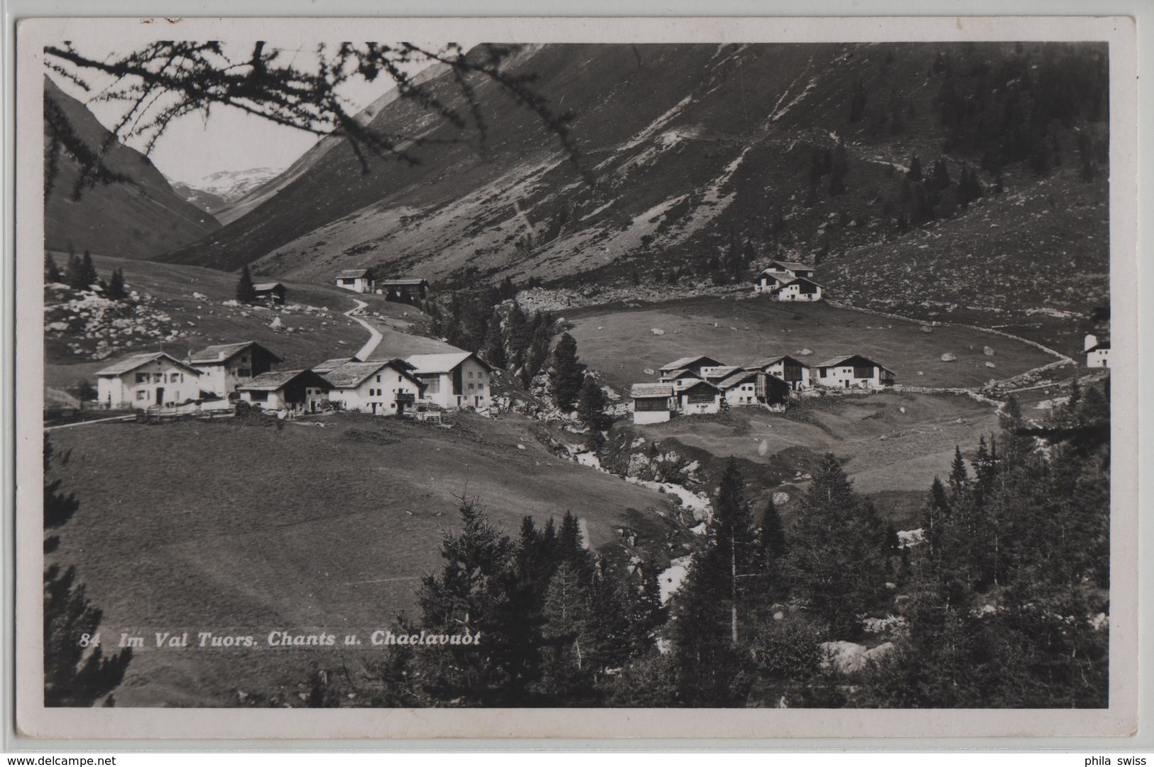 Im Val Tuors - Chants Und Chaclavuot - Photo: Fr. Rechsteiner - Autres & Non Classés