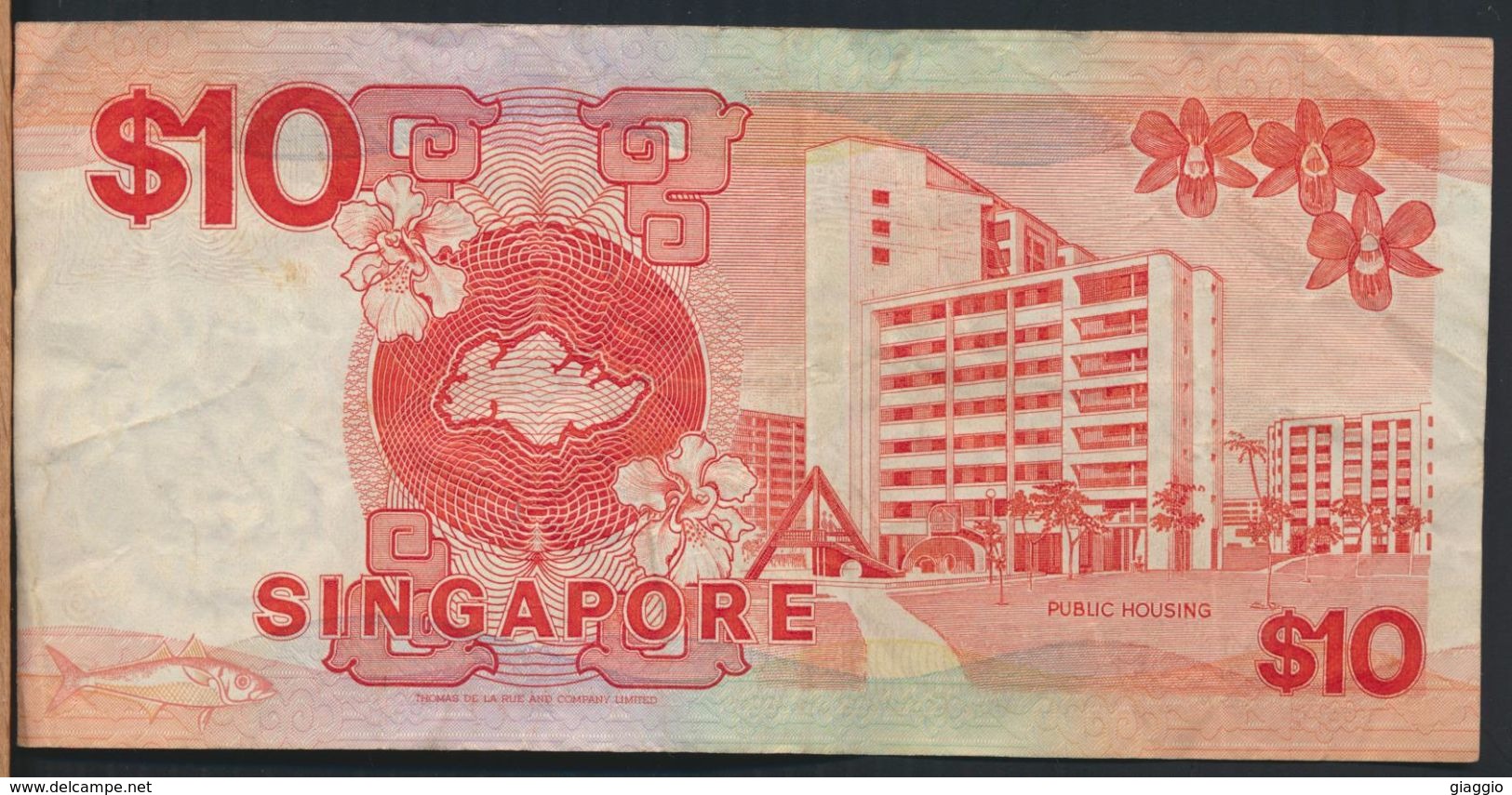 °°° SINGAPORE - 10 $ DOLLARS °°° - Singapur