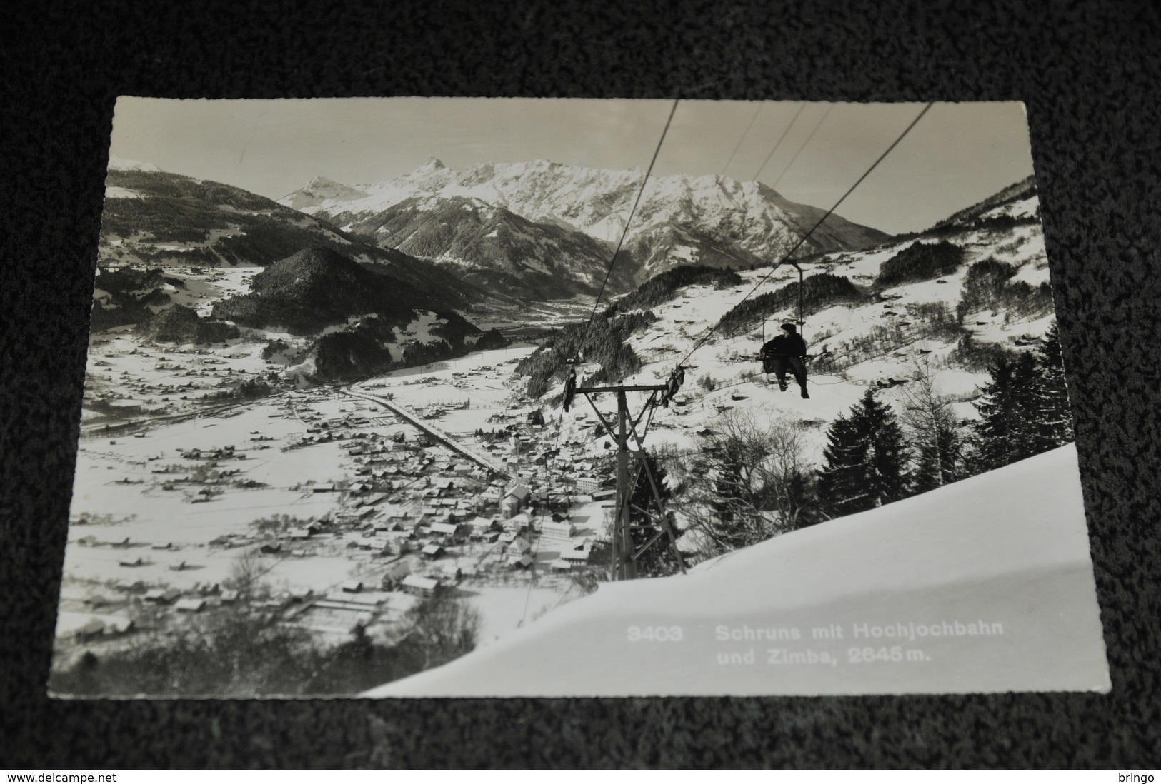 1556- Schruns Mit Hochjochbahn Und Zimba - Schruns