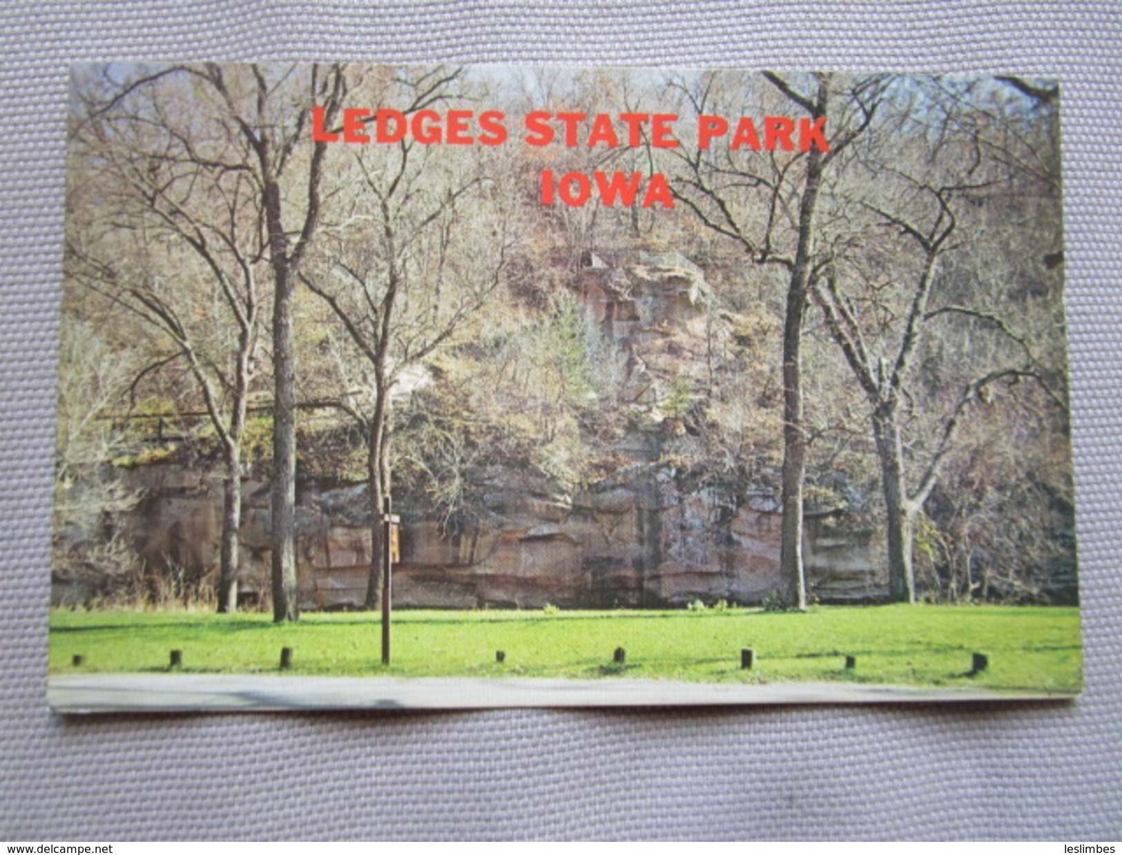 Table Rock At Ledges State Park, Iowa. Plastichrome P76839 - Autres & Non Classés