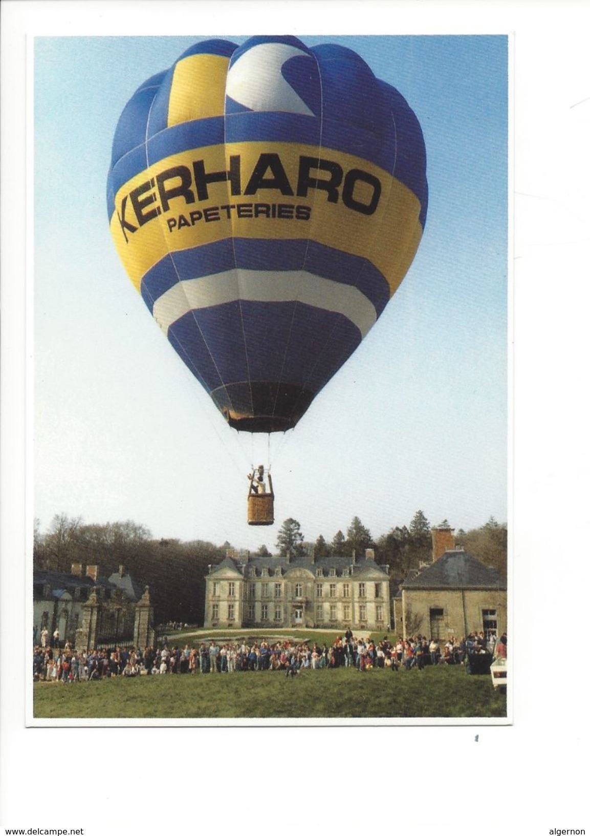 18058 - Montgolfière Kerharo Fête De La Nature Kerguehennec - Montgolfières