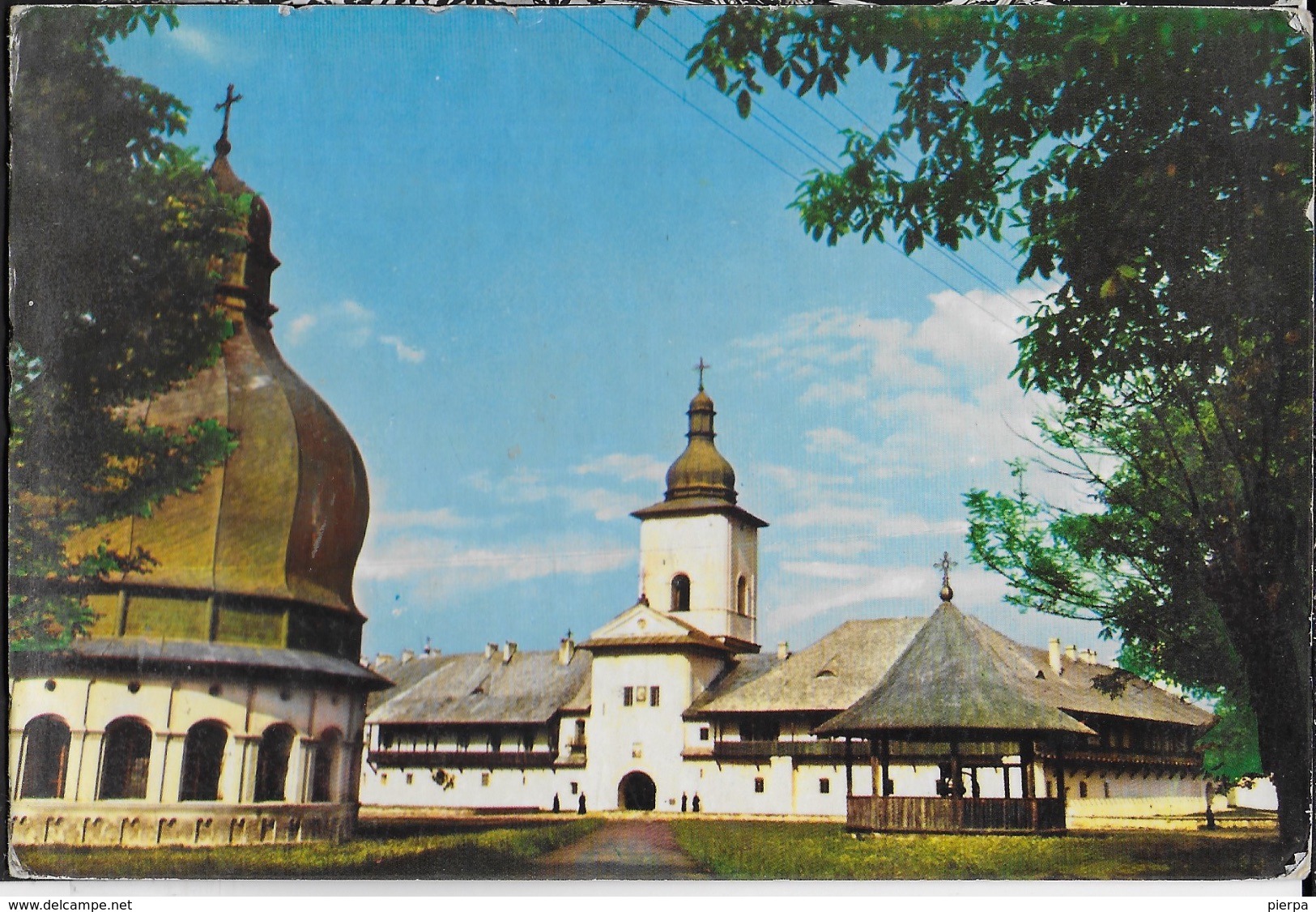 ROMANIA - MONASTERO NEAMT - VIAGGIATA 1988 - Romania