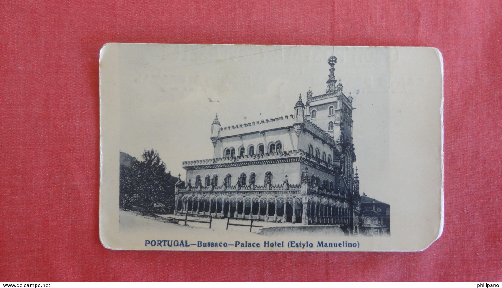 Portugal >  Bussaco Palace Hotel Corner Wear   Stamp & Cancel Ref 2718 - Autres & Non Classés