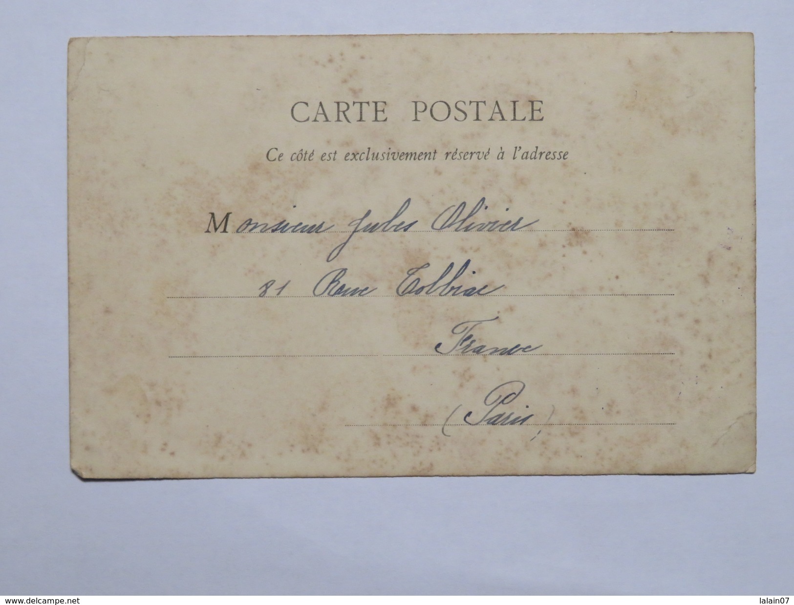 C.P.A. Tahiti : Le Village De TAUTIRA, Animé, Calèches,timbre 1904, Plan Rare - Polynésie Française