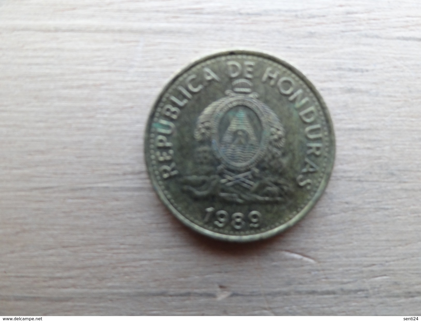 Honduras  5  Centavos  1989  Km 72 - Honduras