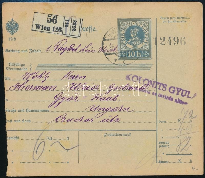 Ausztria 1916 - Autres & Non Classés