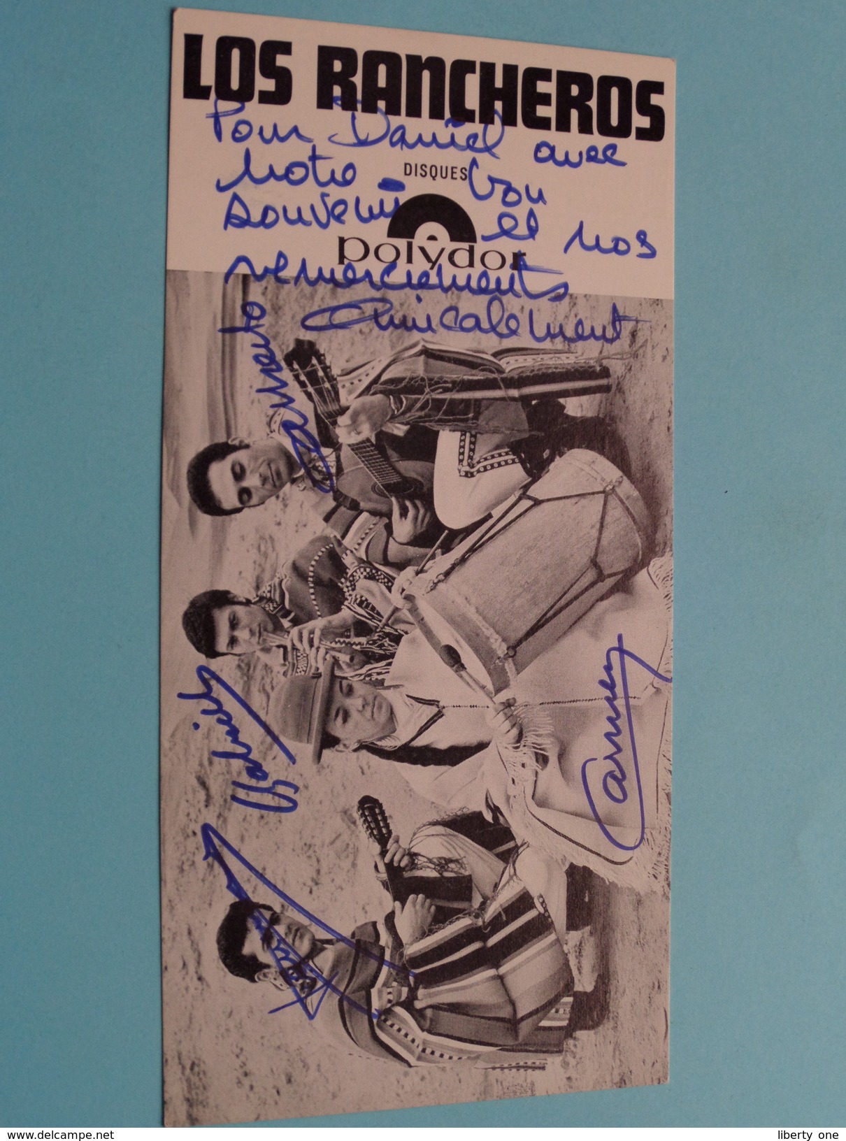 LOS RANCHEROS ( Zie Foto's ) ! - Autographes