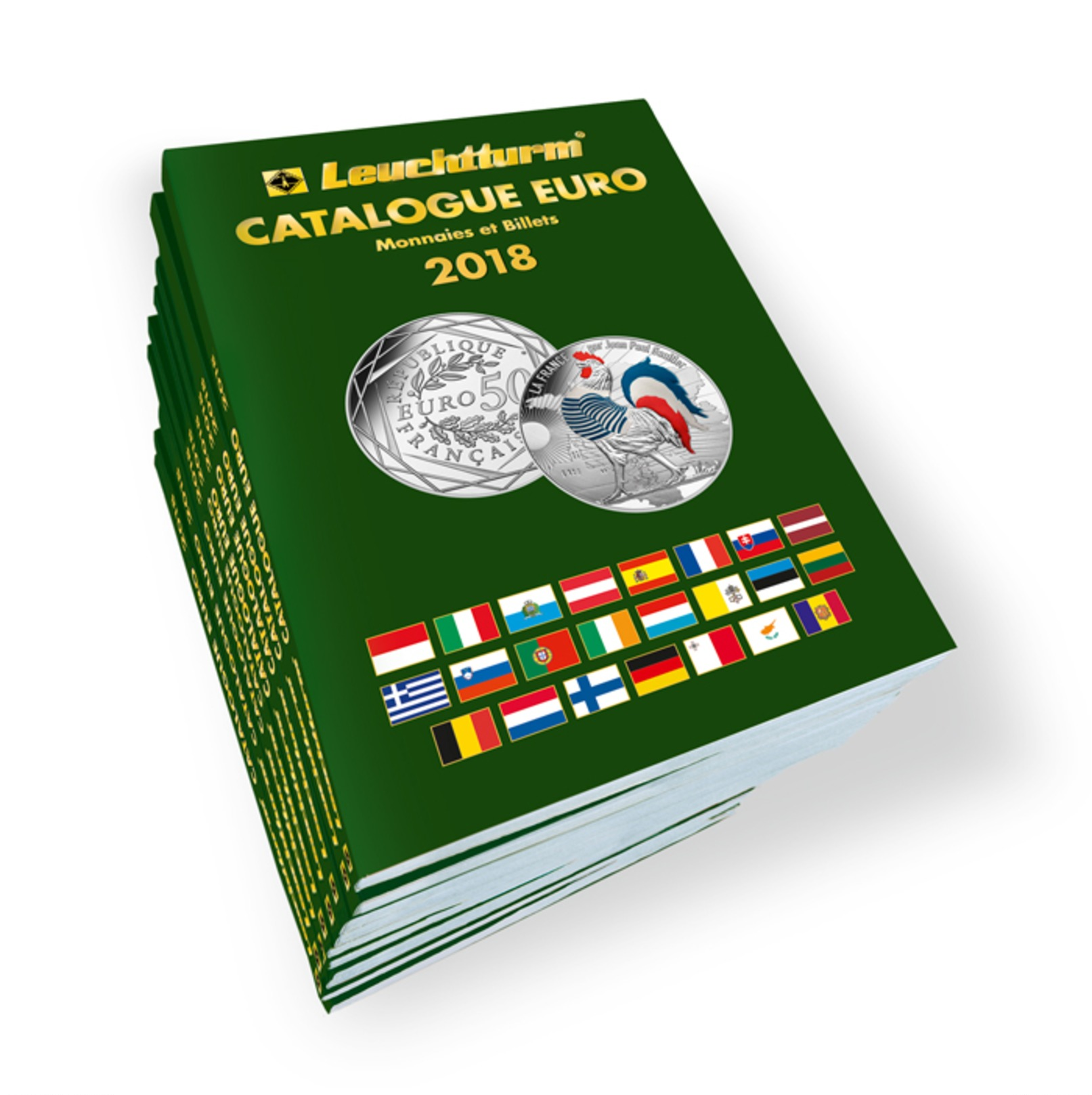 Catalogue Des €URO 1999 à 2018 Pièces Et Billets - Edition Leuchtturm 357299 - Pays-Bas