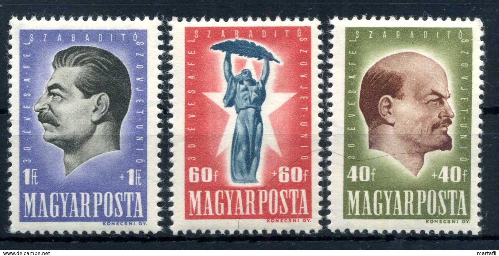 1947 UNGHERIA SERIE COMPLETA MNH ** - Nuovi