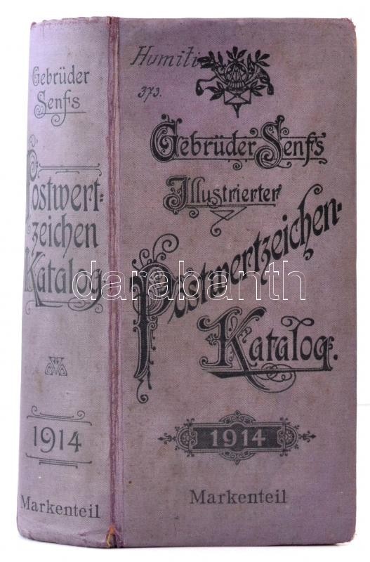 Gebrüder Senfs: Postwertzeichen Német Nyelvű Bélyeg Katalógus 1914 - Other & Unclassified