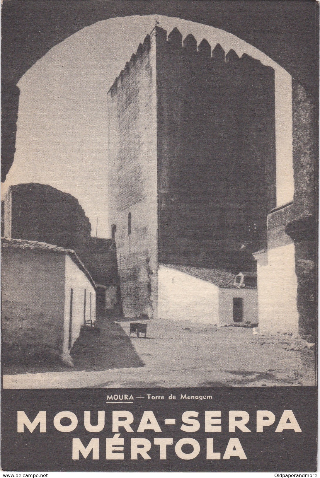 PORTUGAL OLD TOURISM BROCHURE - MOURA - SERPA - MÉRTOLA - Reiseprospekte