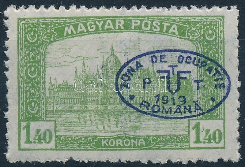 ** Debrecen I. 1919 Magyar Posta 1,40K Garancia Nélkül (**50.000) - Other & Unclassified