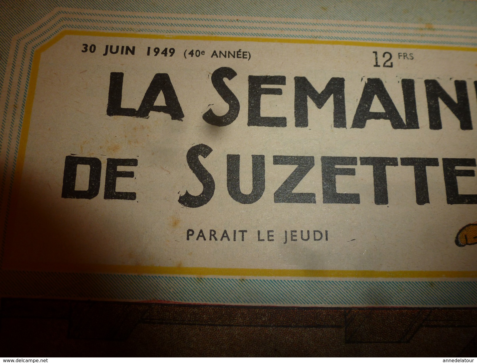 1949 LSDS (La Semaine De Suzette) :Trois Petites Filles Et Un Revenant (illustrations De Pécoud); Etc - La Semaine De Suzette